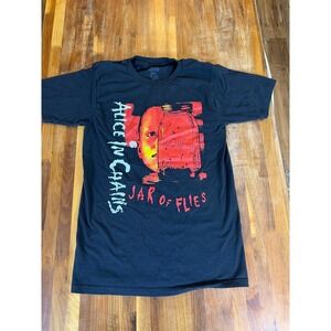 Alice In Chains Jar of Flies Band T-Shirt American Classics Black Small